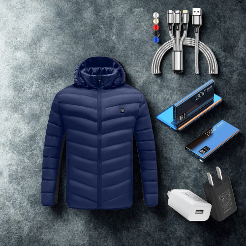 SLIKWEAR HEATED JACKET BUNDLE (USB/POWER BANK/CHARGING BLOCK)